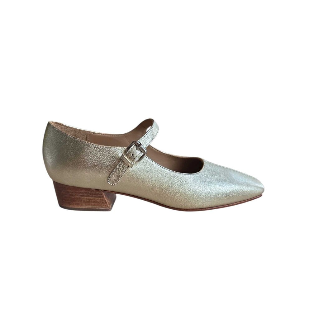 HUMA BLANCO STELLA GOLD SZ 40 = 9.5/10 retail 270.00
