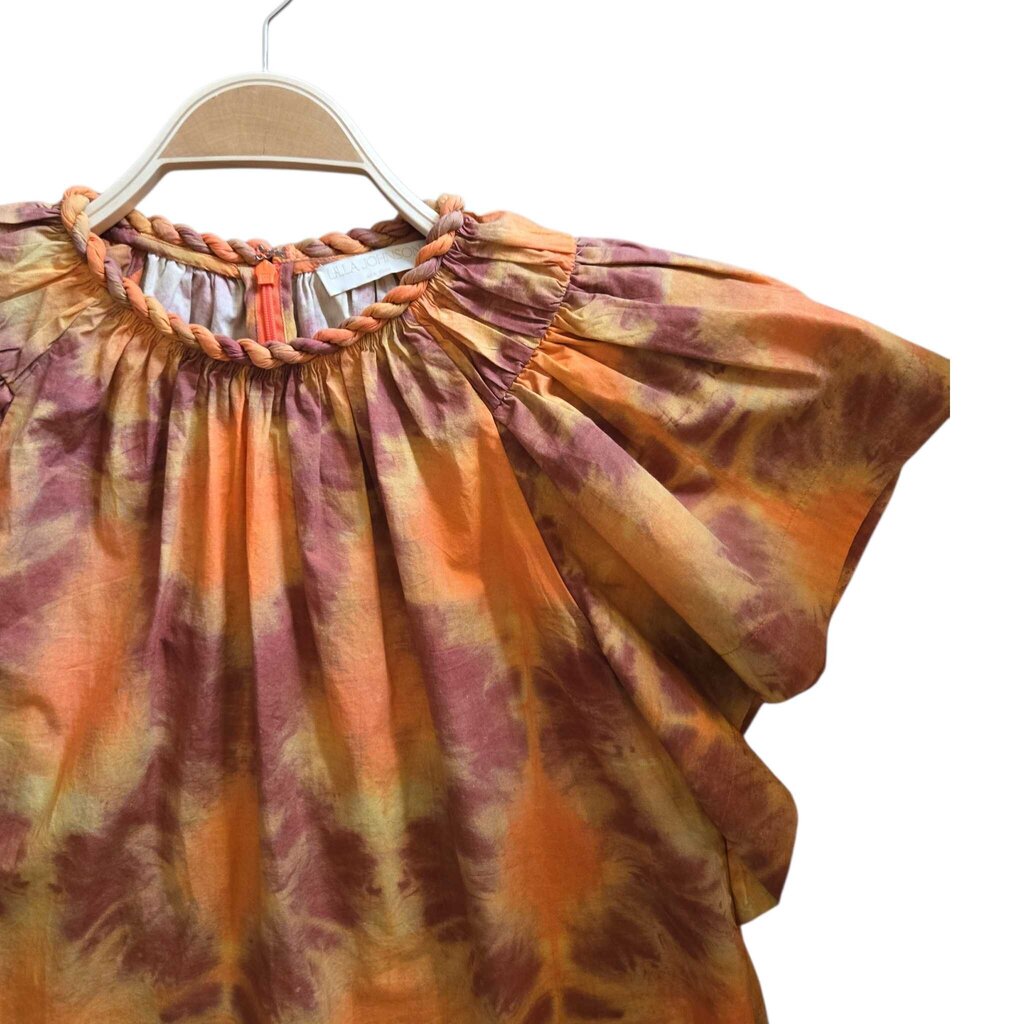 ULLA JOHNSON kaya ruffle retail 360.00 SZ 4 SMALL W