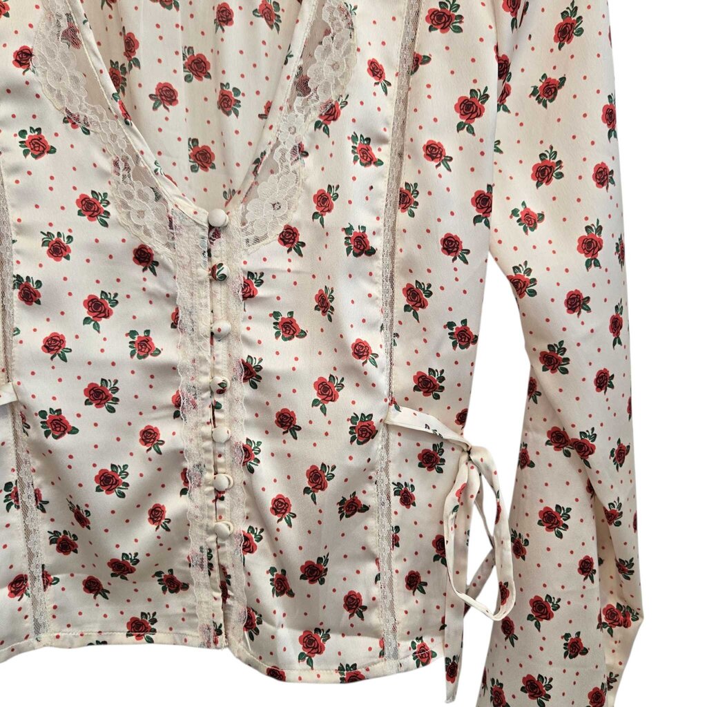 FREE PEOPLE FIELD of ROSES XS B2
