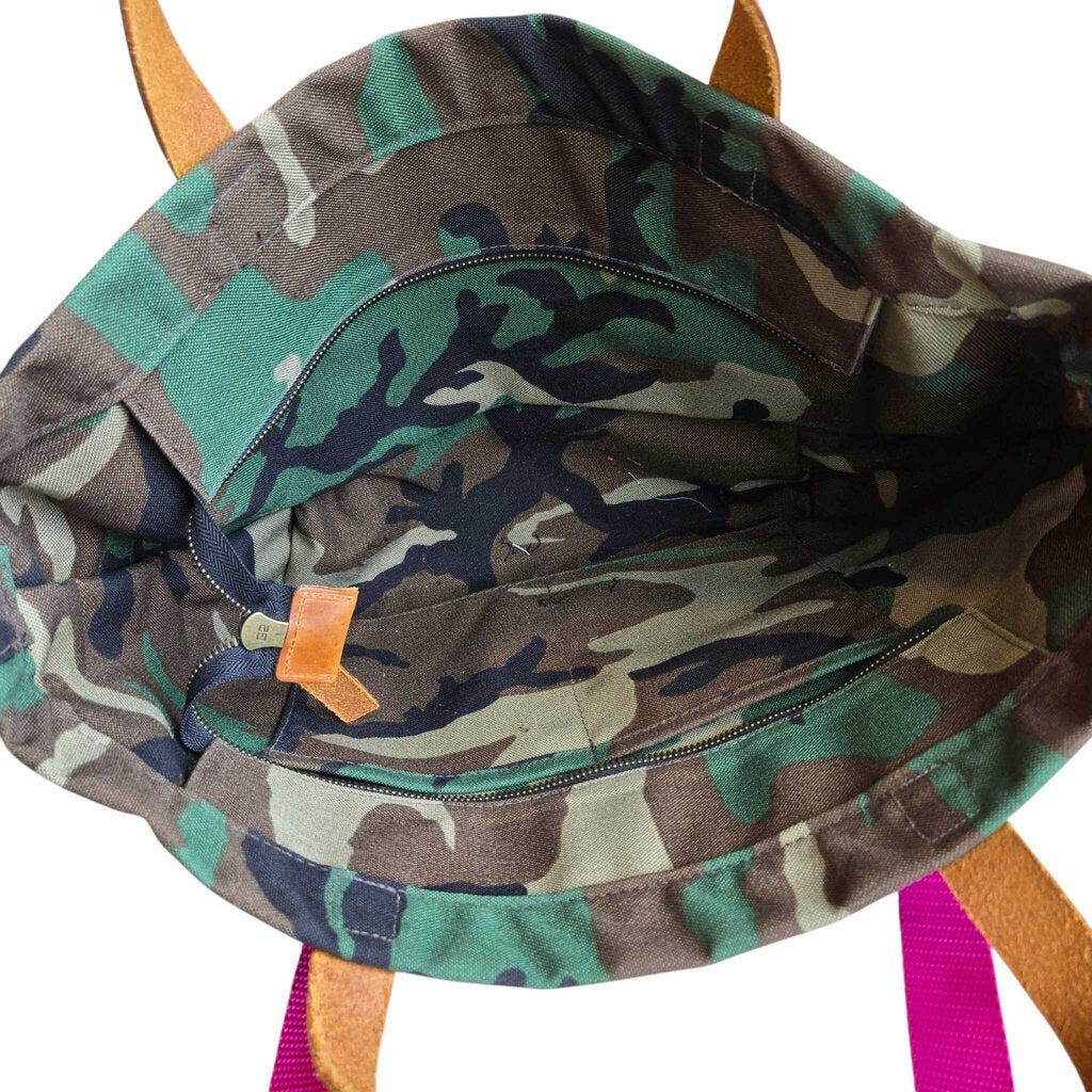 PARKER THATCH lil easy camo tote retail 568.00