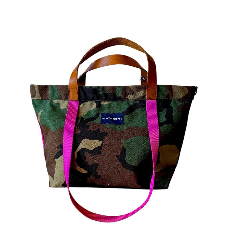 PARKER THATCH lil easy camo tote retail 568.00