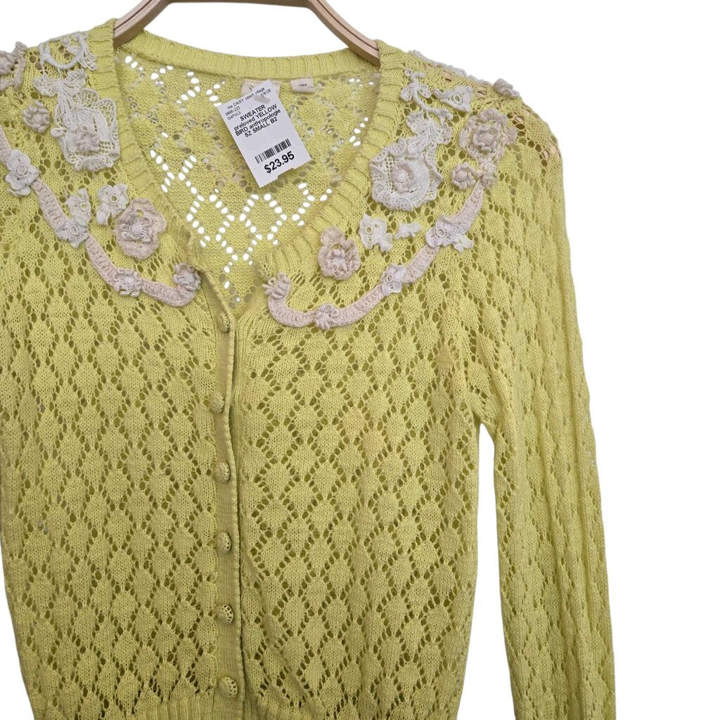 YELLOW BIRD anthropologie SZ SMALL B2
