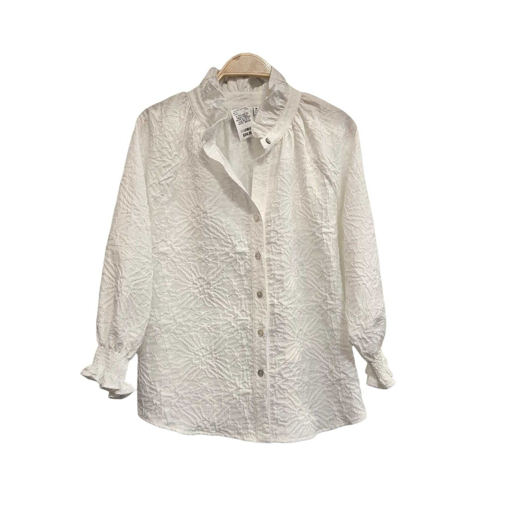 FINLEY WHITE SZ MEDIUM retail 260.00 W