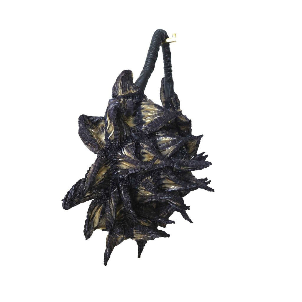 Obai Shibori Crescent Bag est retail 495.00