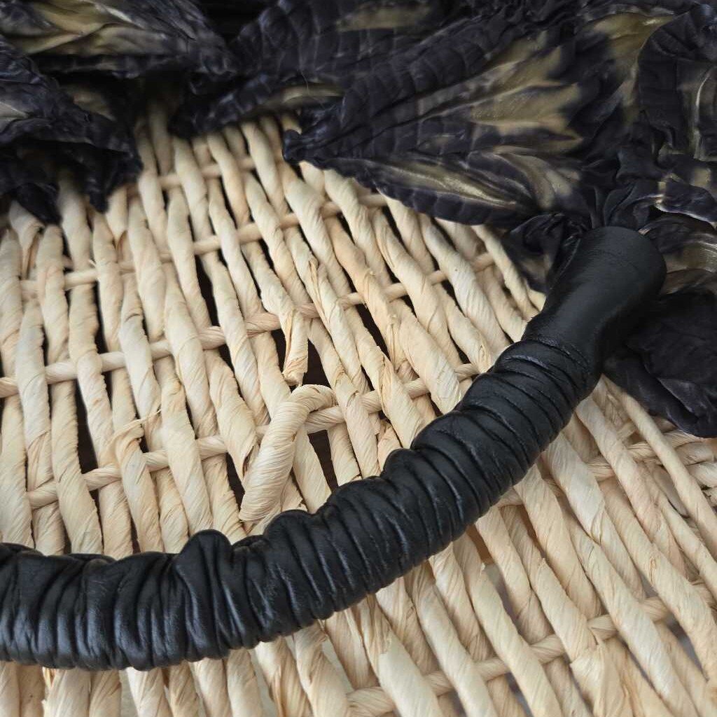Obai Shibori Crescent Bag est retail 495.00