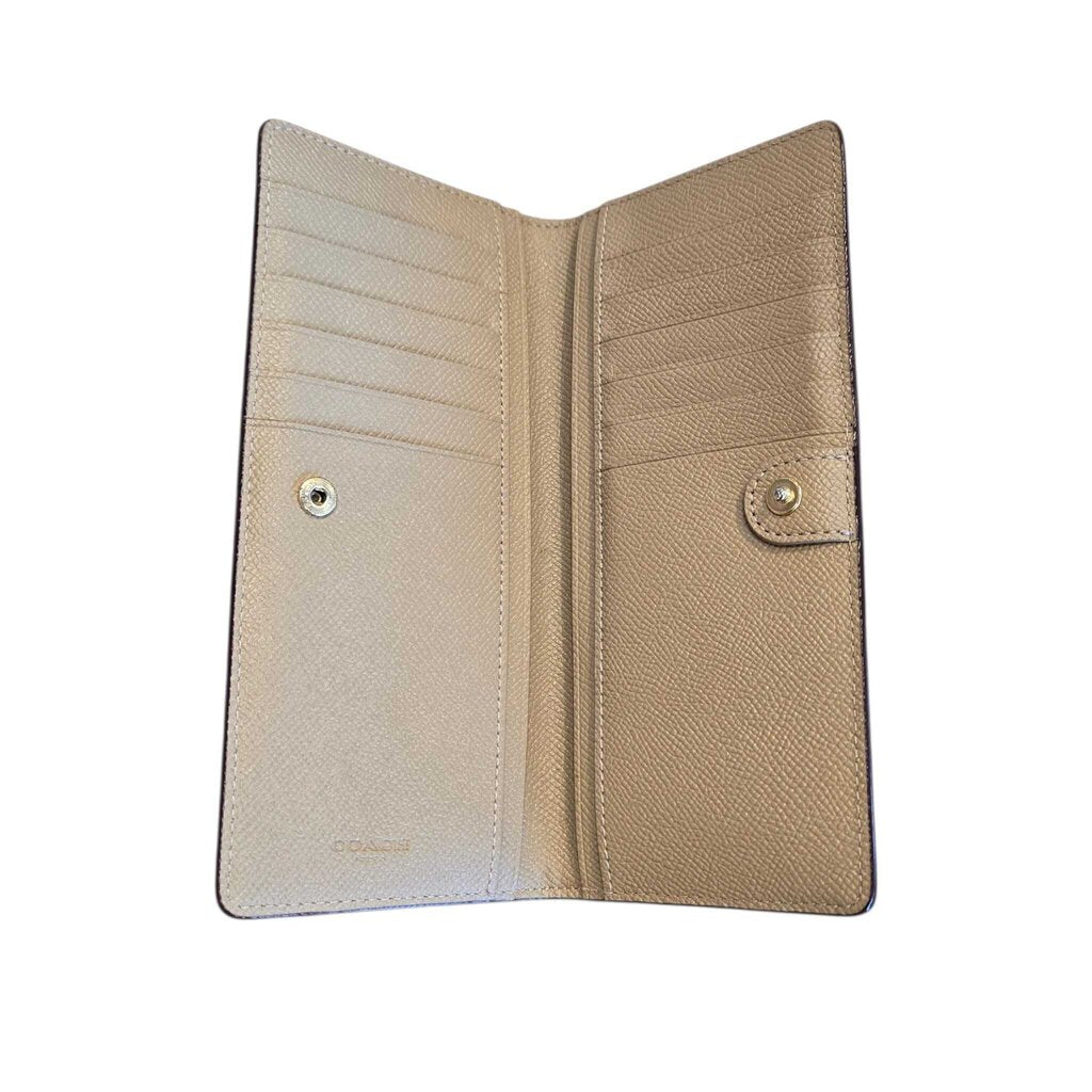 COACH SLIM WALLET retail 228.00