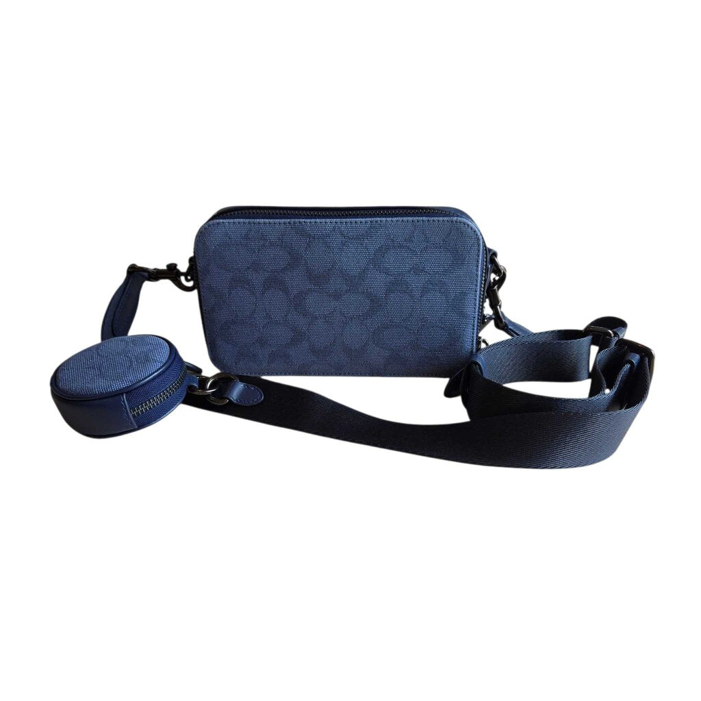 COACH CHARTER Slim Jacquard Messanger Crossbody