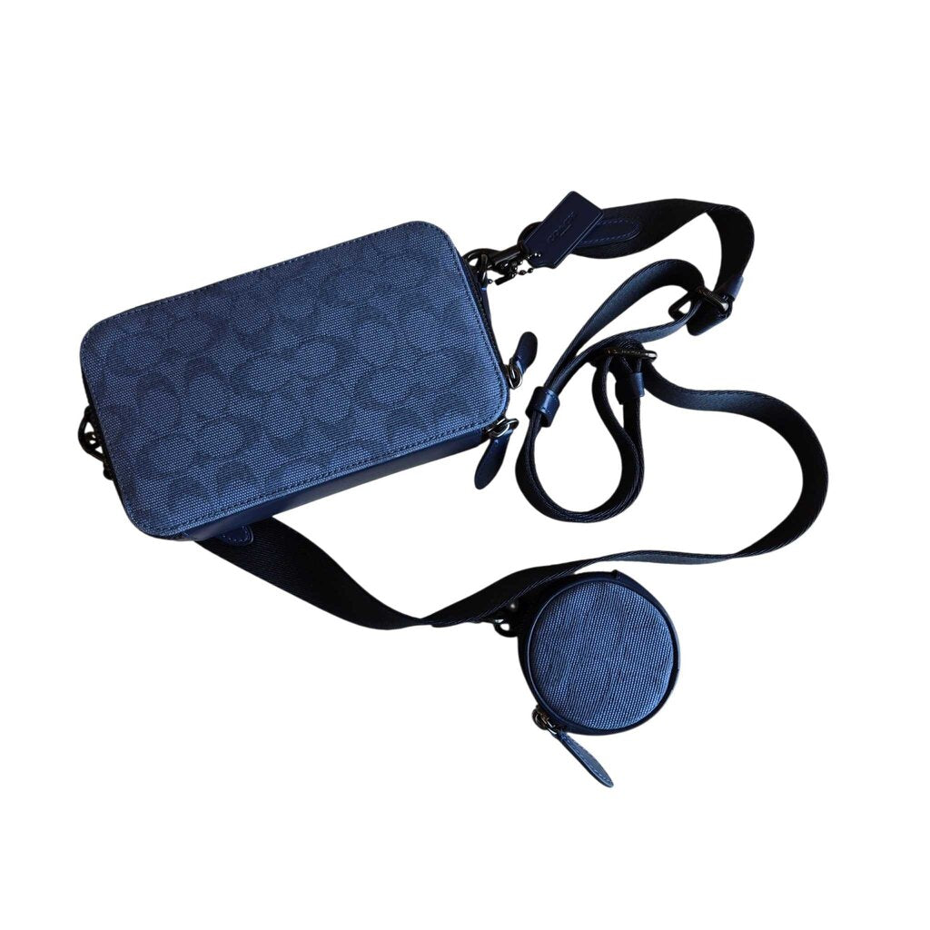 COACH CHARTER Slim Jacquard Messanger Crossbody