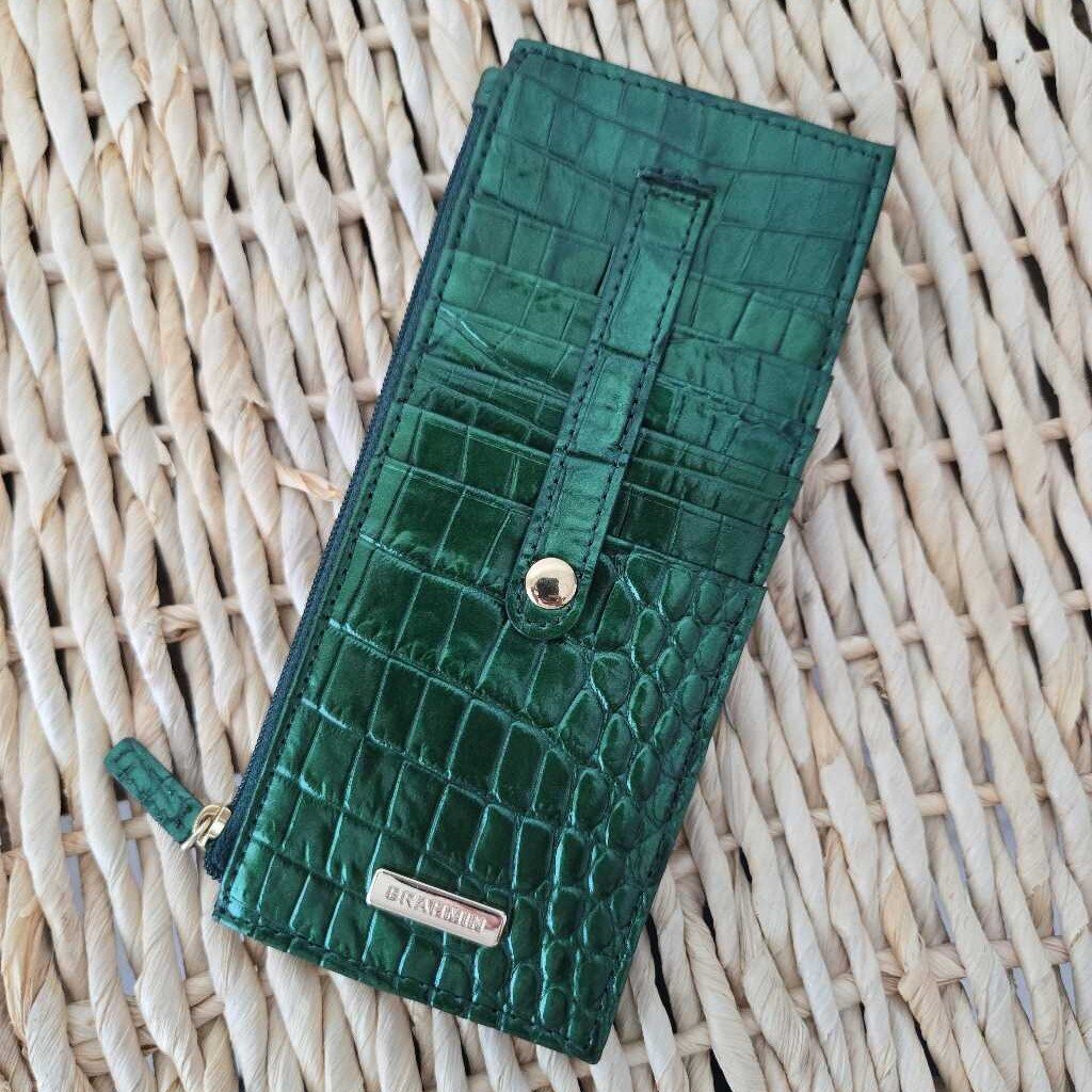 BRAHMIN GREEN WALLET