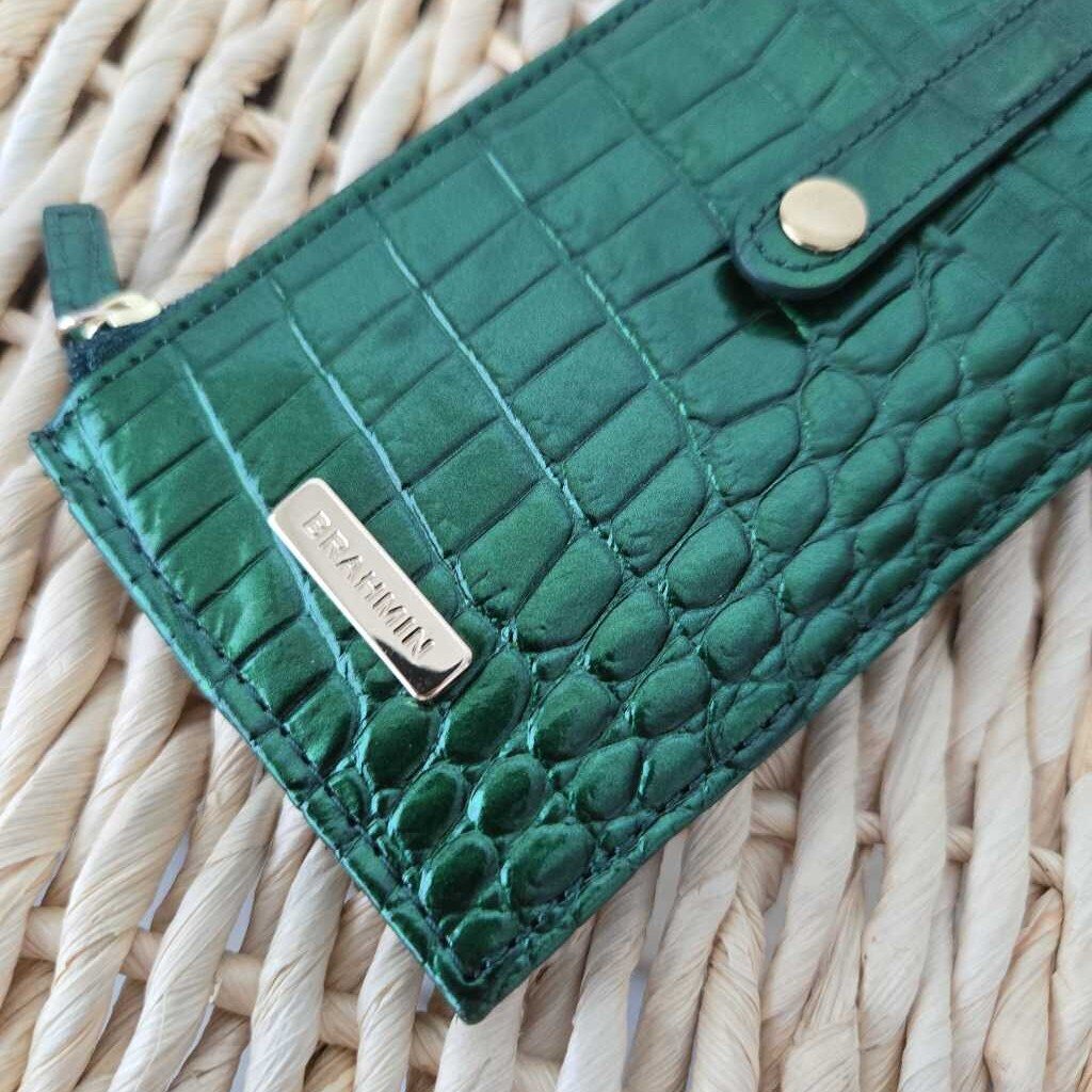 BRAHMIN GREEN WALLET