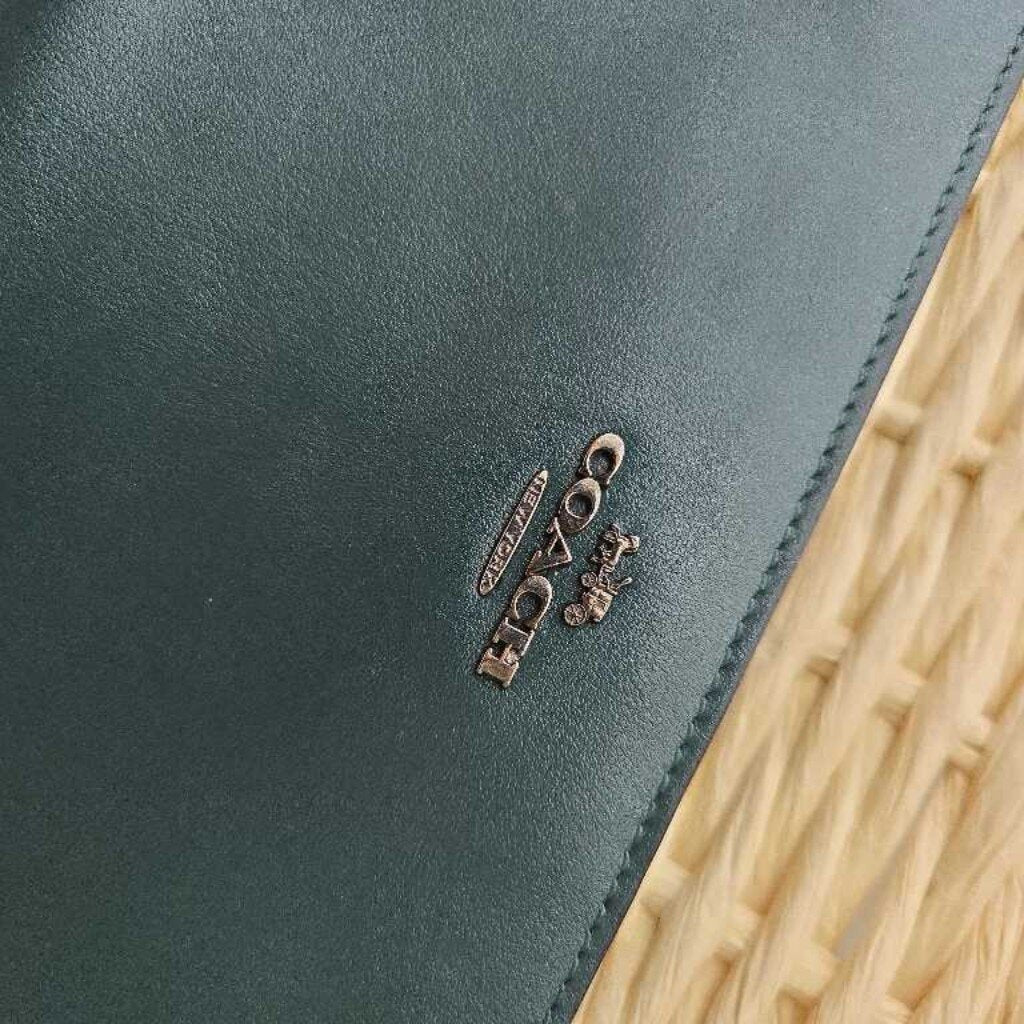 COACH GREEN WALLET