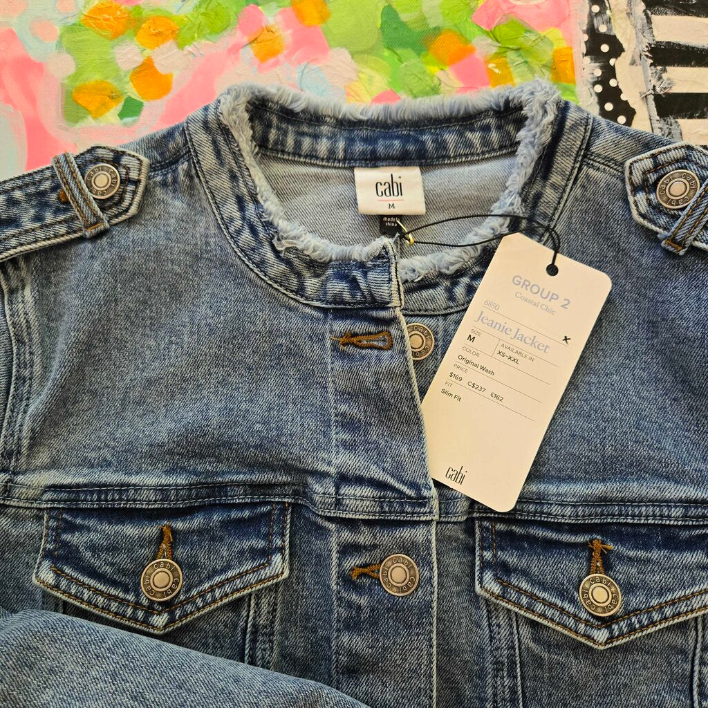 CABI JEANIE JACKET new 169.00 SZ MEDIUM W