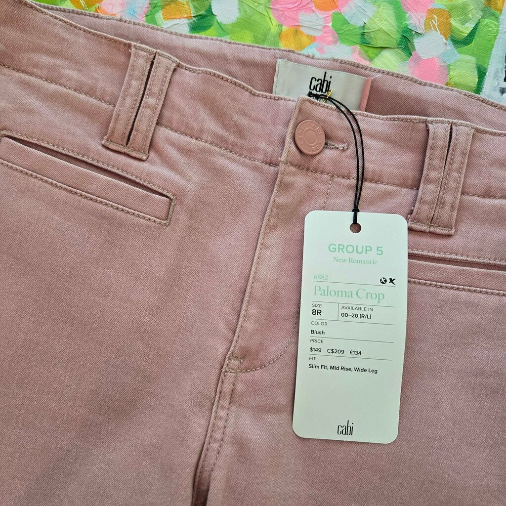 CABI PALOMA CROP SZ 8 new 149.00 W