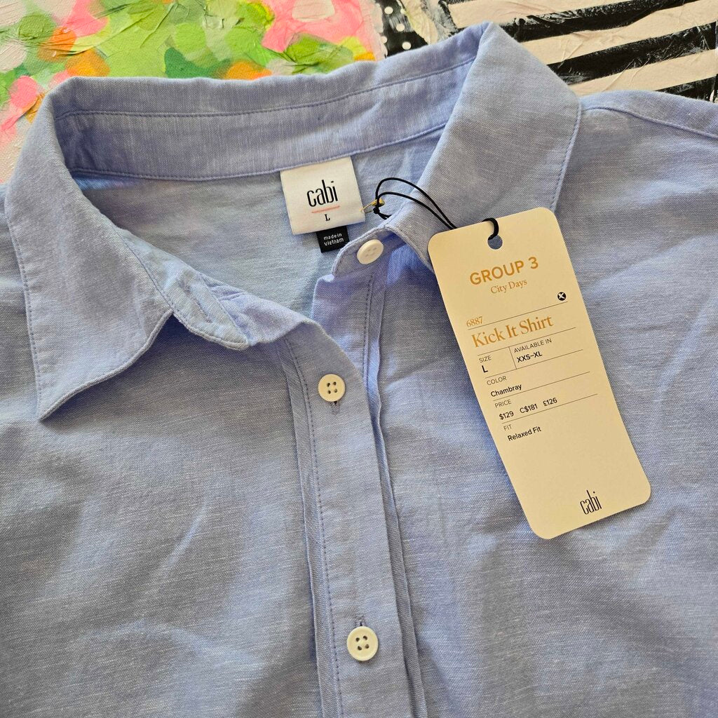 CABI KICK IT SZ LARGE new 129.00 W