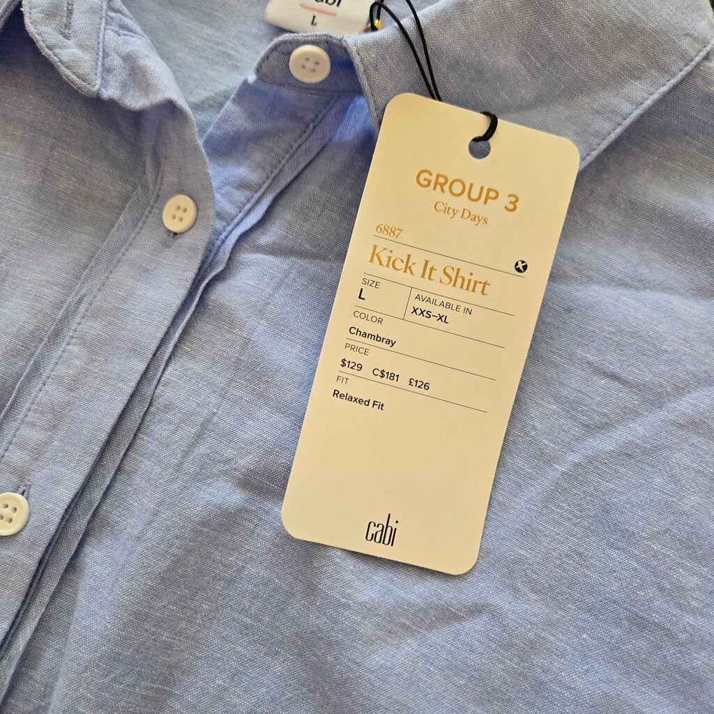 CABI KICK IT SZ LARGE new 129.00 W