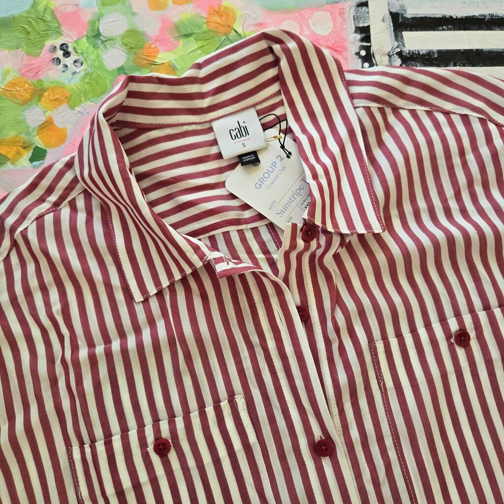 CABI SUNSTRIPE TOP SZ SMALL new 99.00 B1