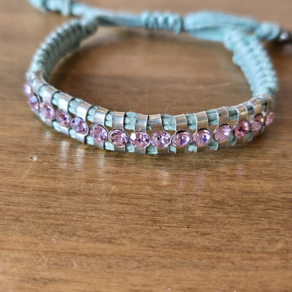 CHAN LU rhinestone bracelet retail 140.00