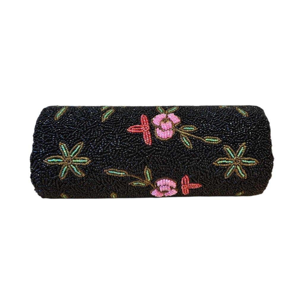 FLORAL BEADED PURSE