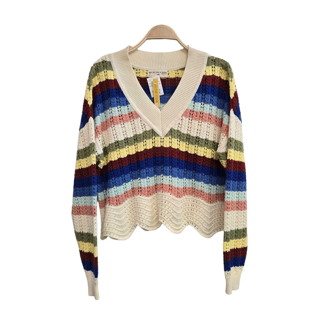 ELECTRIC & ROSE kira sweater retail 168.00 SZ XS W