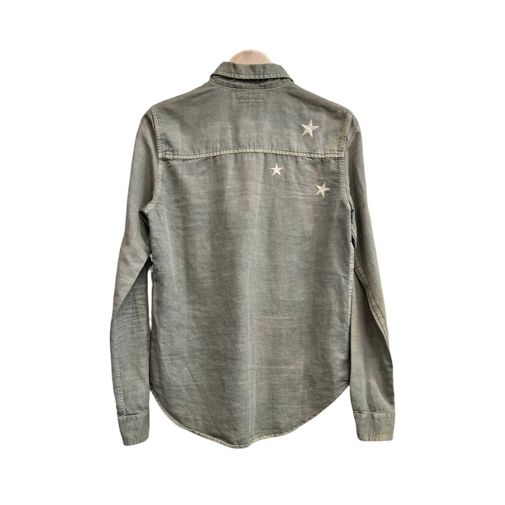 MOTHER the trooper shirt retail 255.00 SZ SMALL W