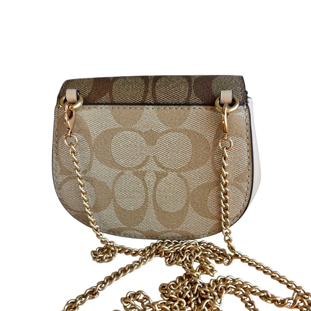 COACH MORGAN CARD CASE w chain