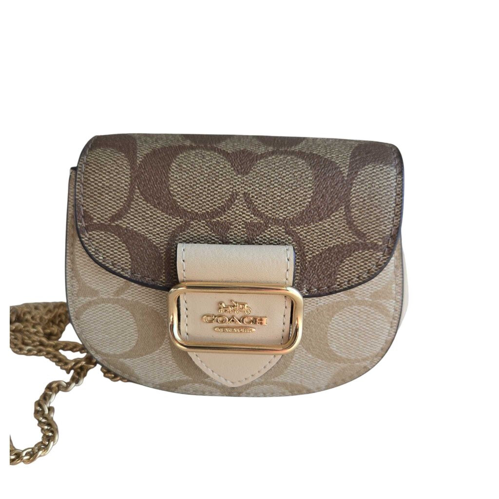 COACH MORGAN CARD CASE w chain
