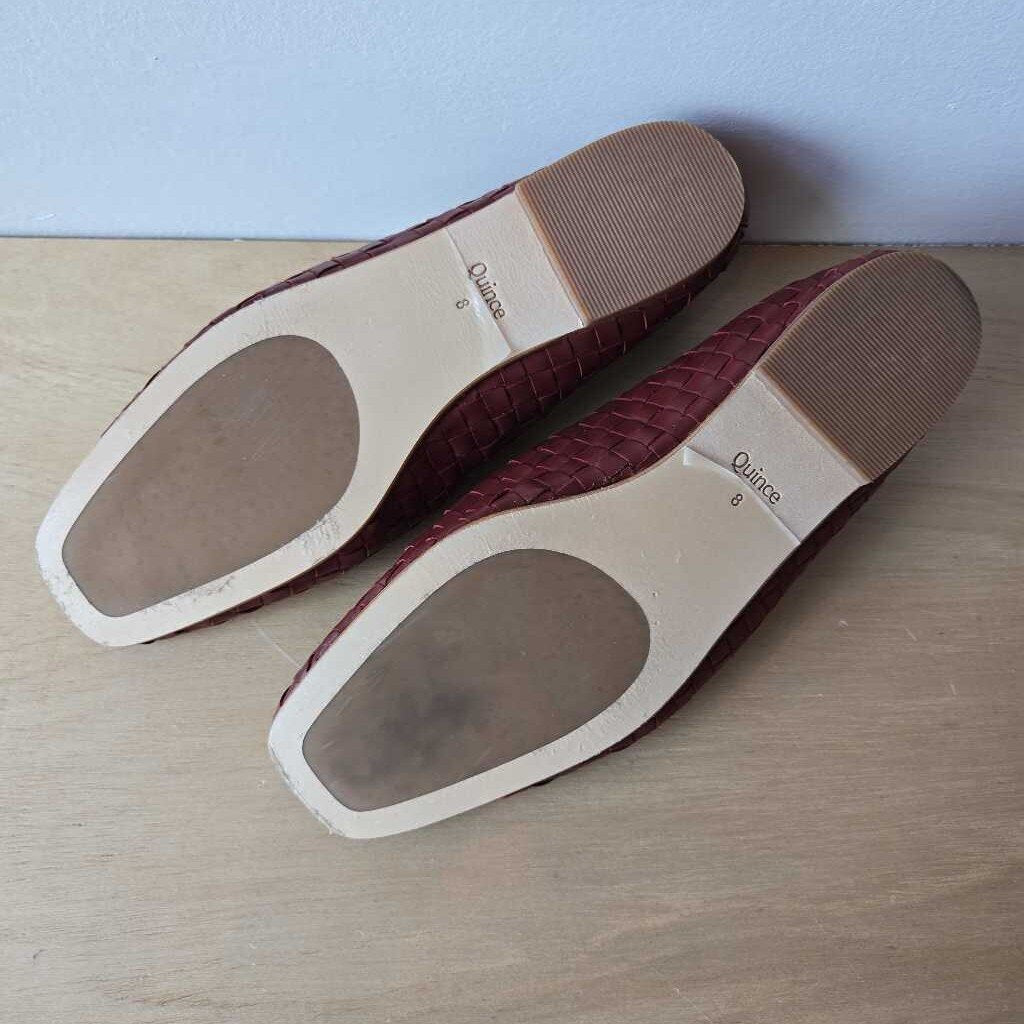 QUINCE BURGUNDY WINE SZ 8