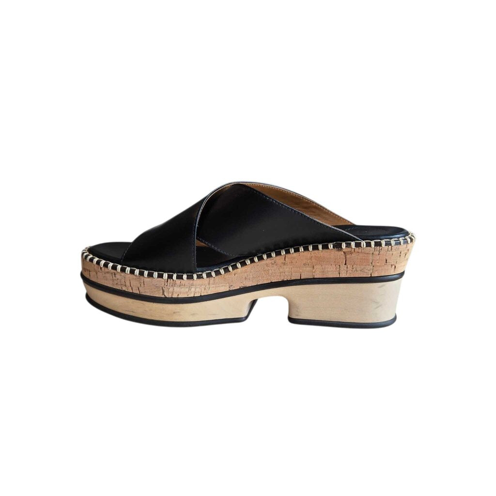CHLOE laia leather mule retail 750.00 SZ 38 = 7/7.5