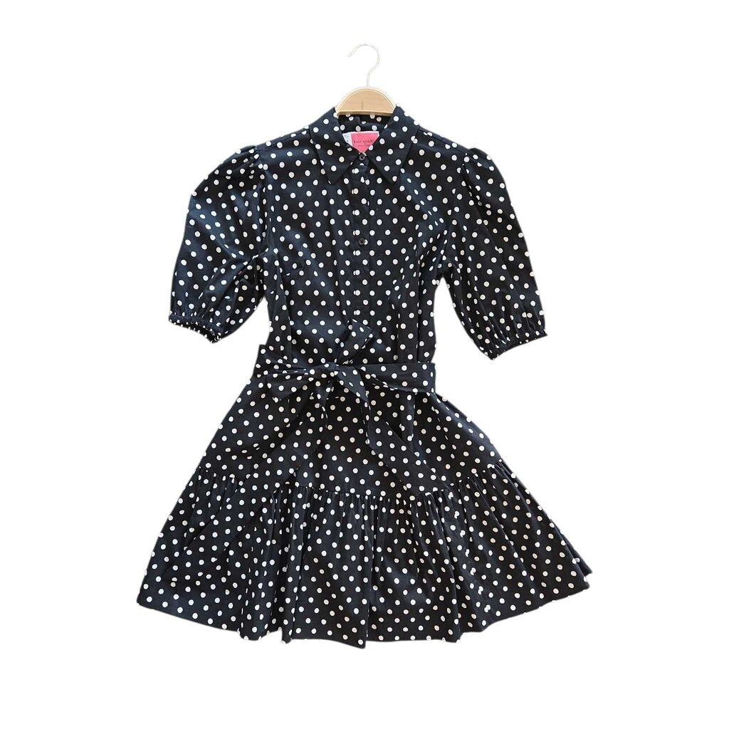 KATE SPADE harmony dot lake dress SZ SMALL W