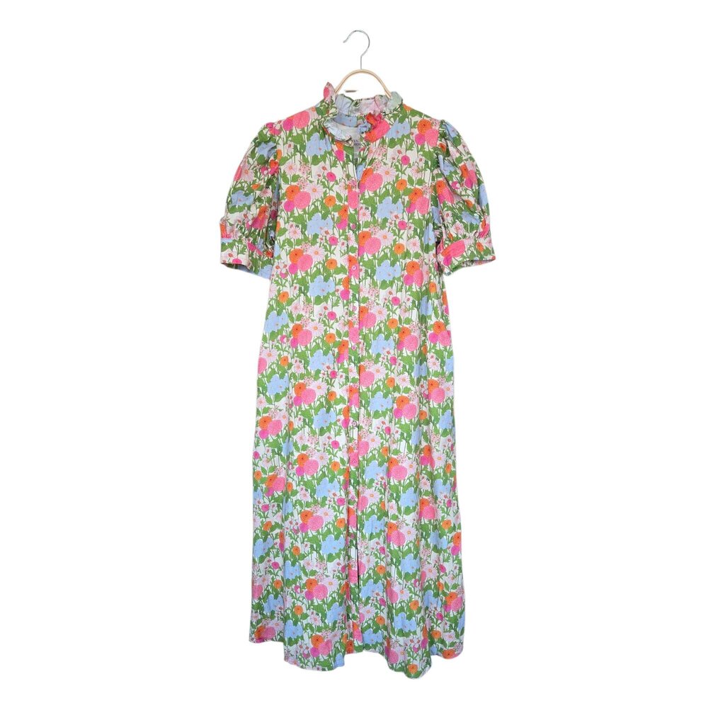 HYACINTH HOUSE Floral Louisa Maxi Dress retail 158.00 SZ MED W