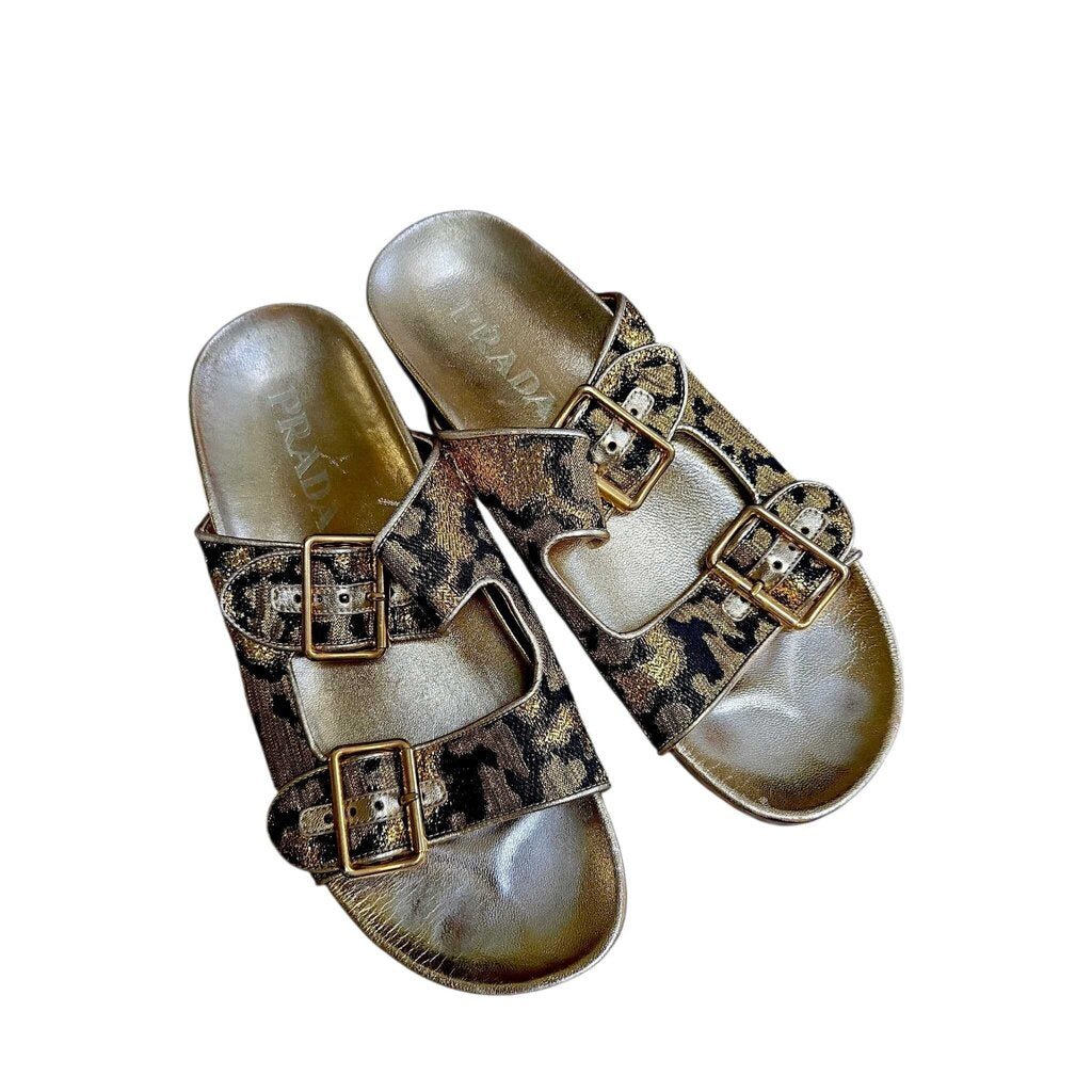 PRADA SLIDES SZ 40 = 8.5/9