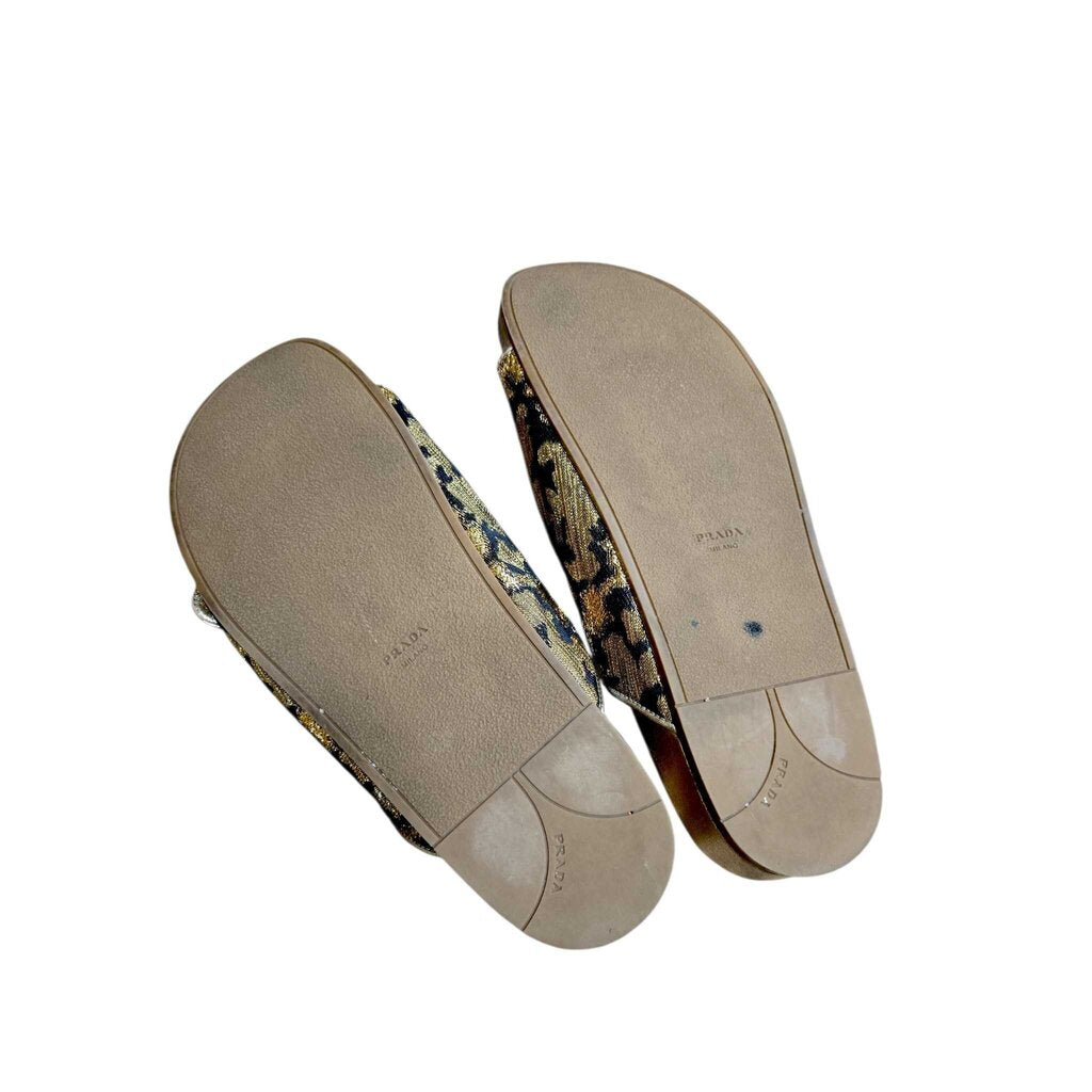 PRADA SLIDES SZ 40 = 8.5/9