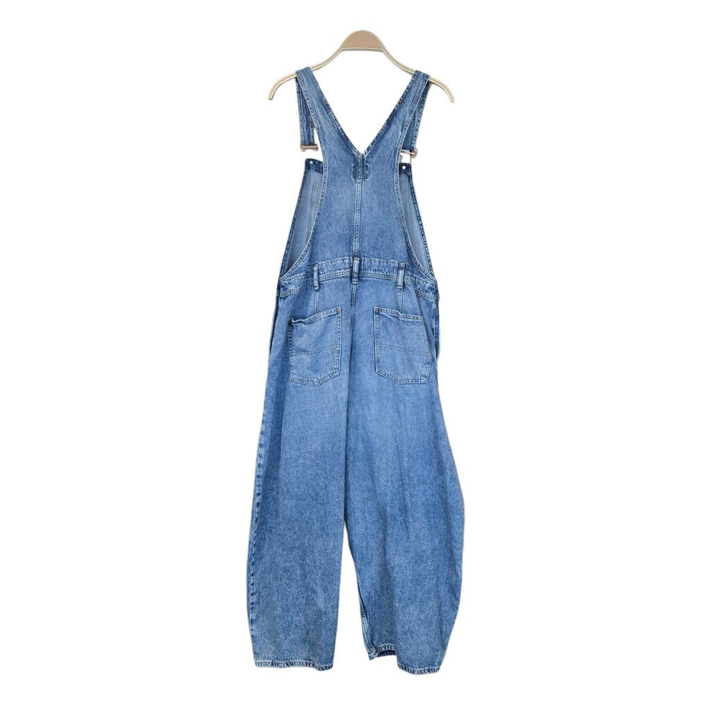 GAP BARREL BIBS SZ MEDIUM