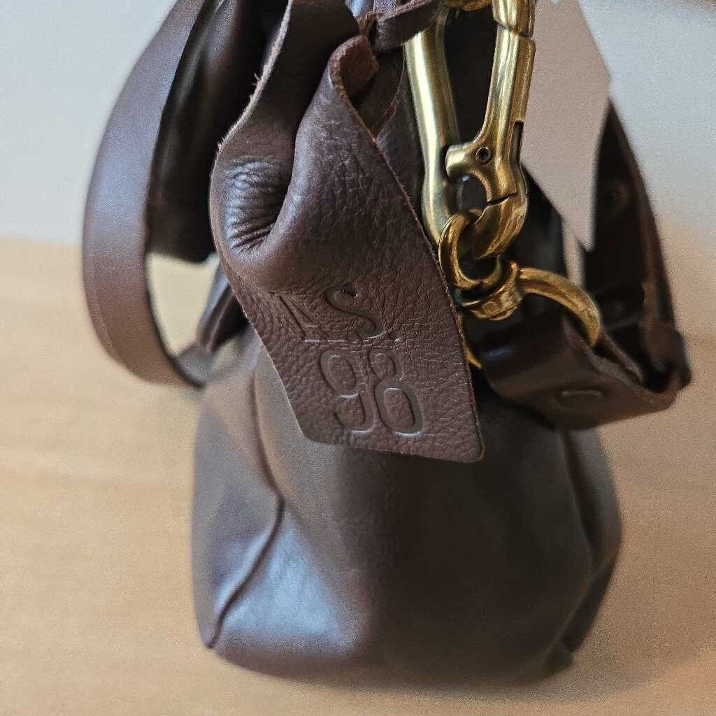 A.S. 98 leather shoulder bag