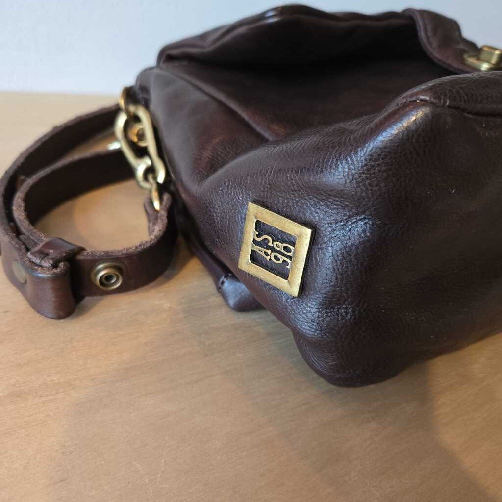 A.S. 98 leather shoulder bag
