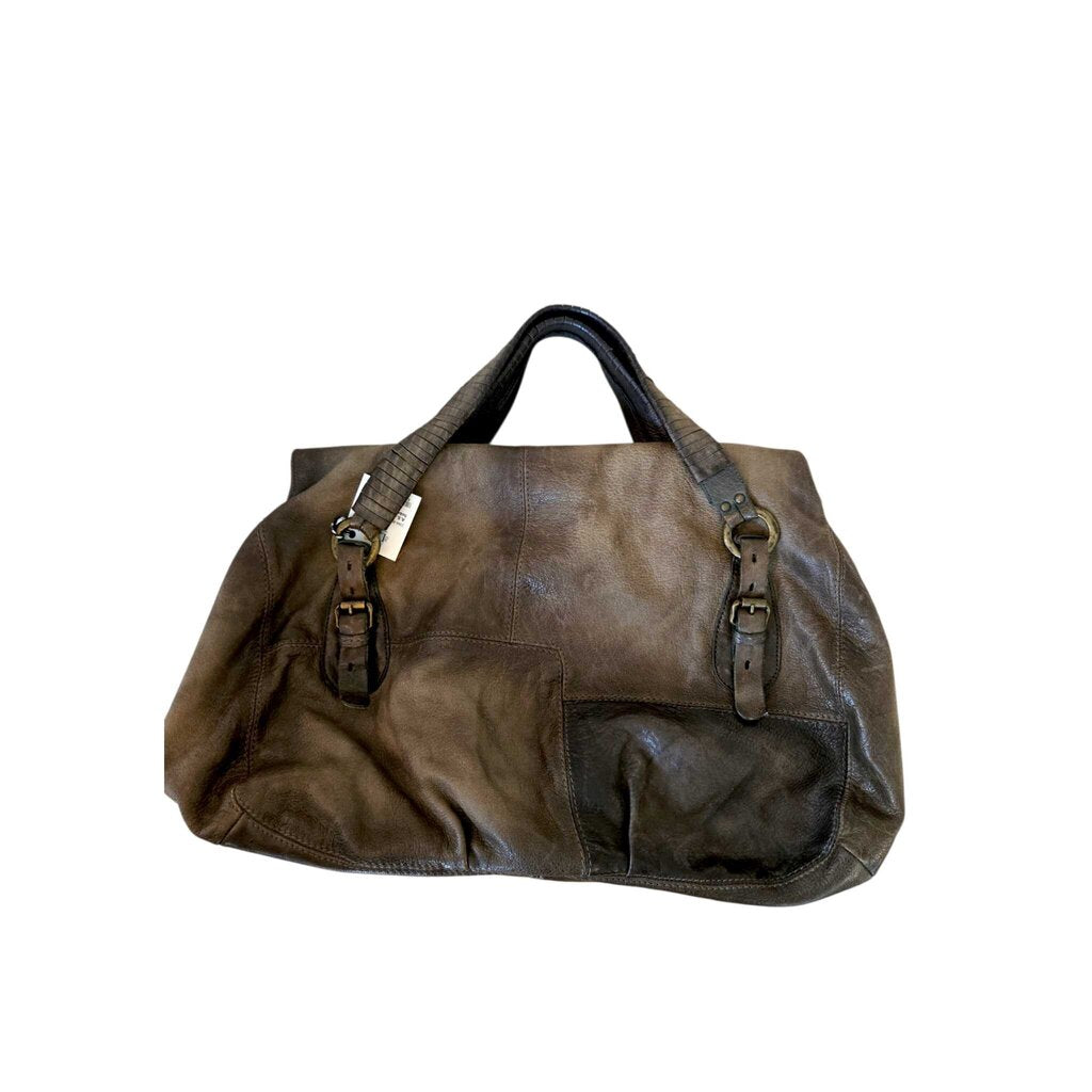 A.S. 98 patchwork hobo tote