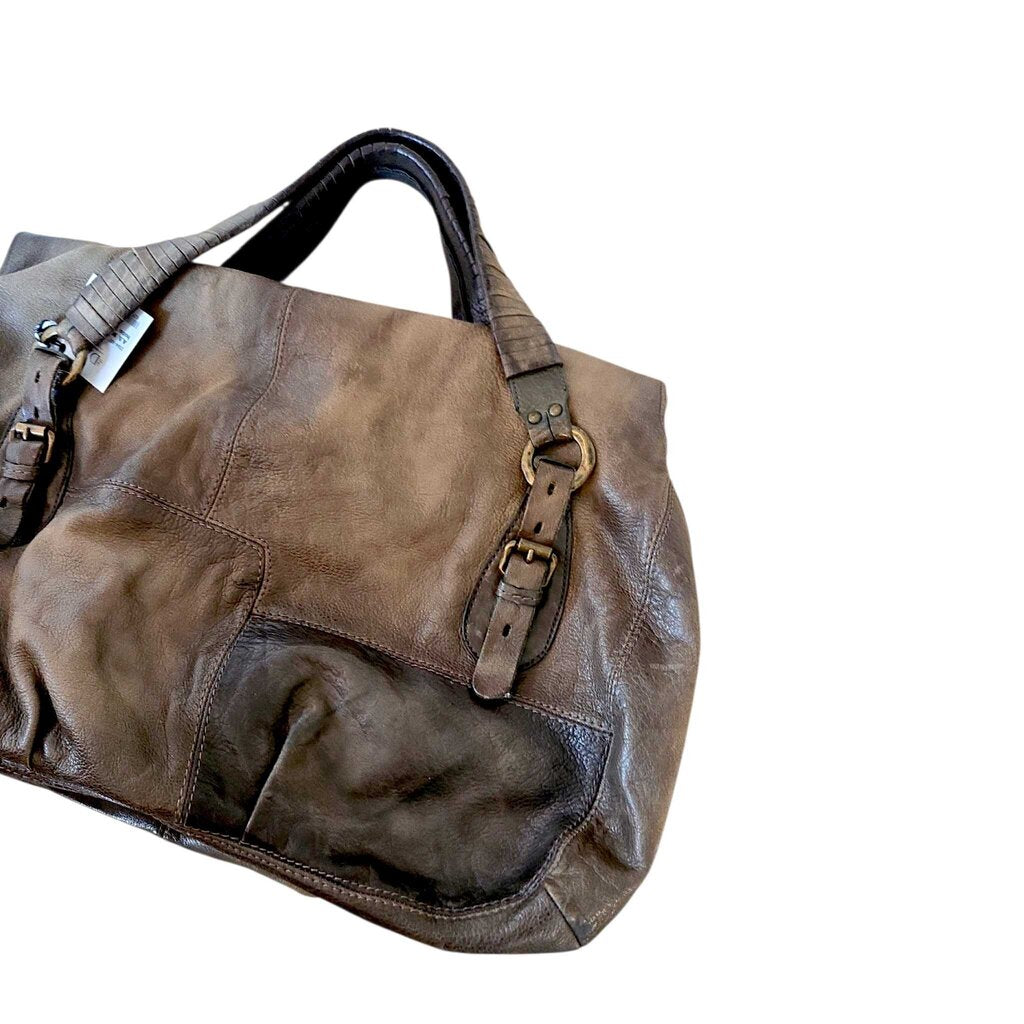 A.S. 98 patchwork hobo tote