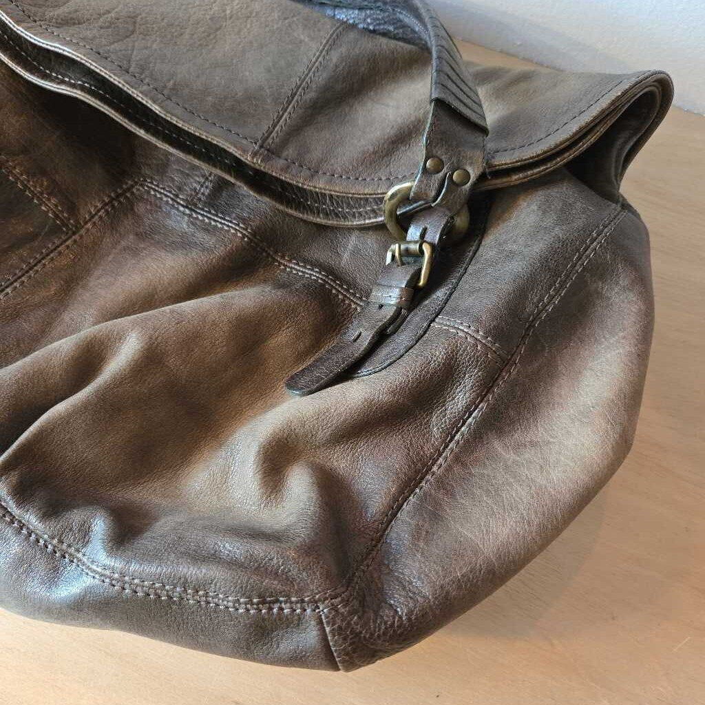 A.S. 98 patchwork hobo tote