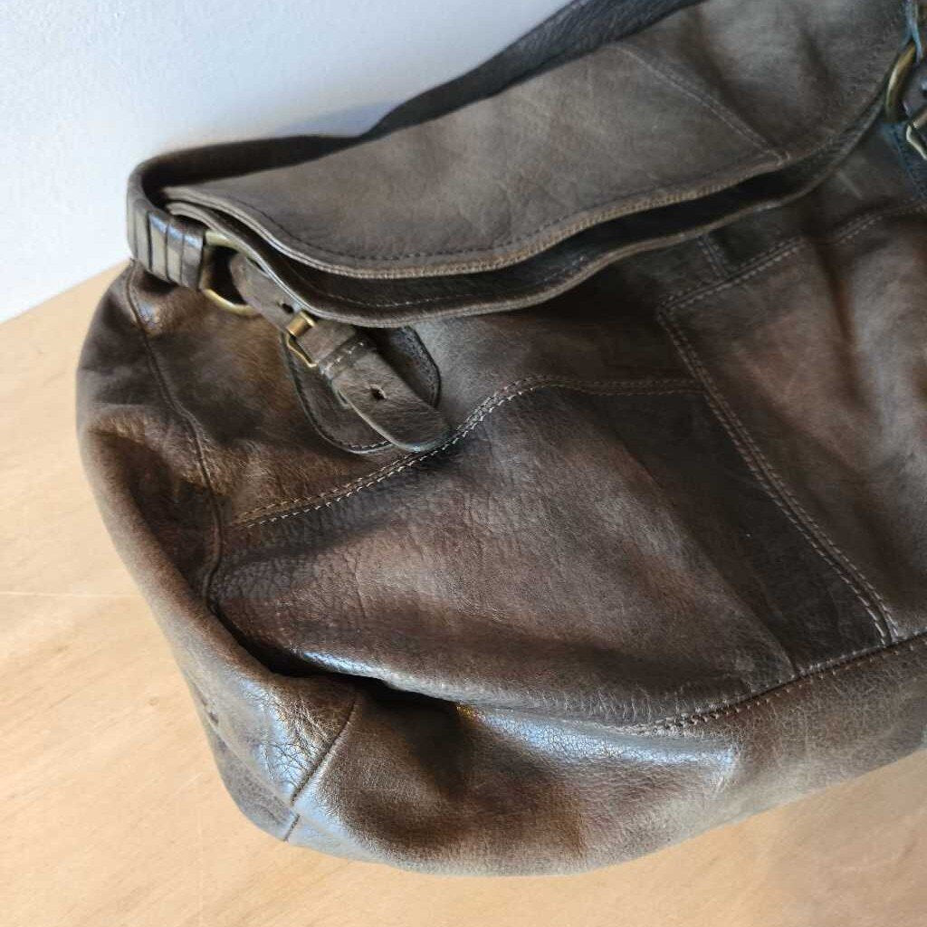 A.S. 98 patchwork hobo tote