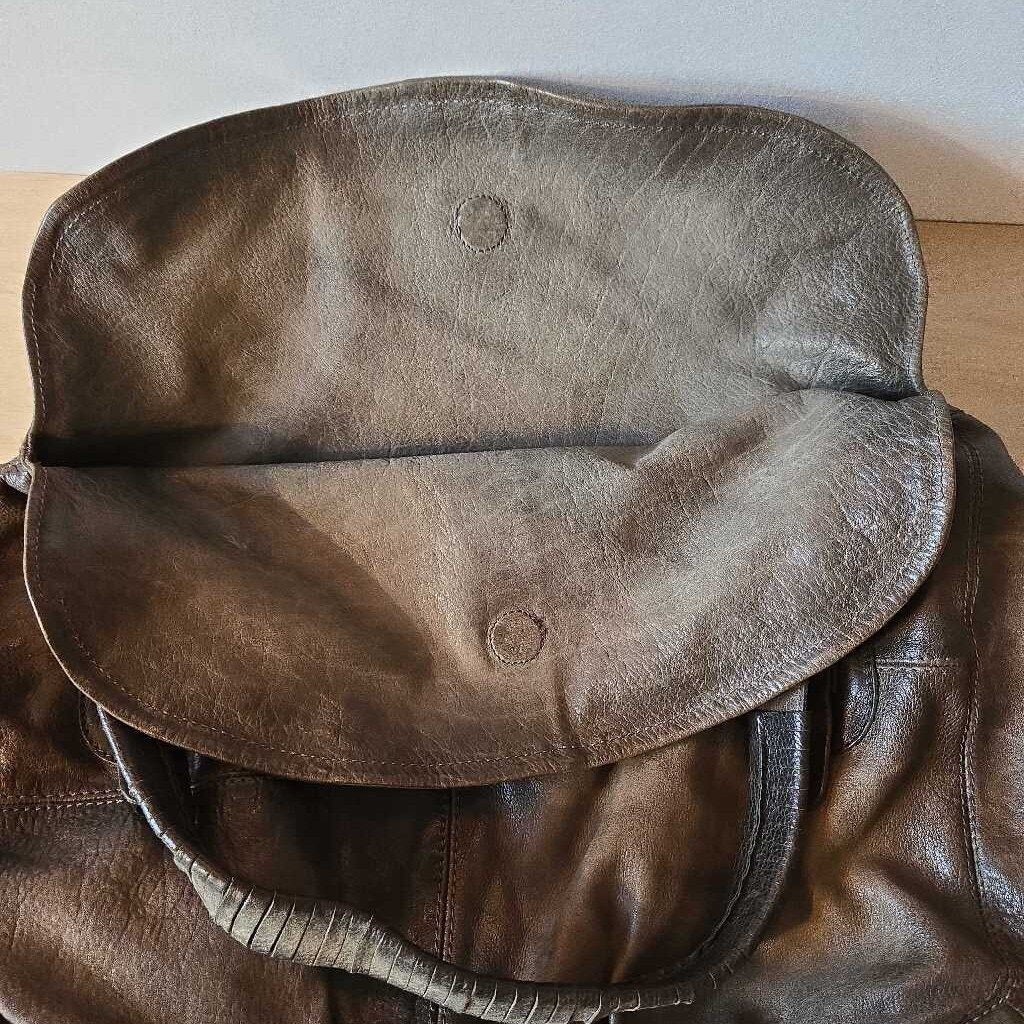 A.S. 98 patchwork hobo tote