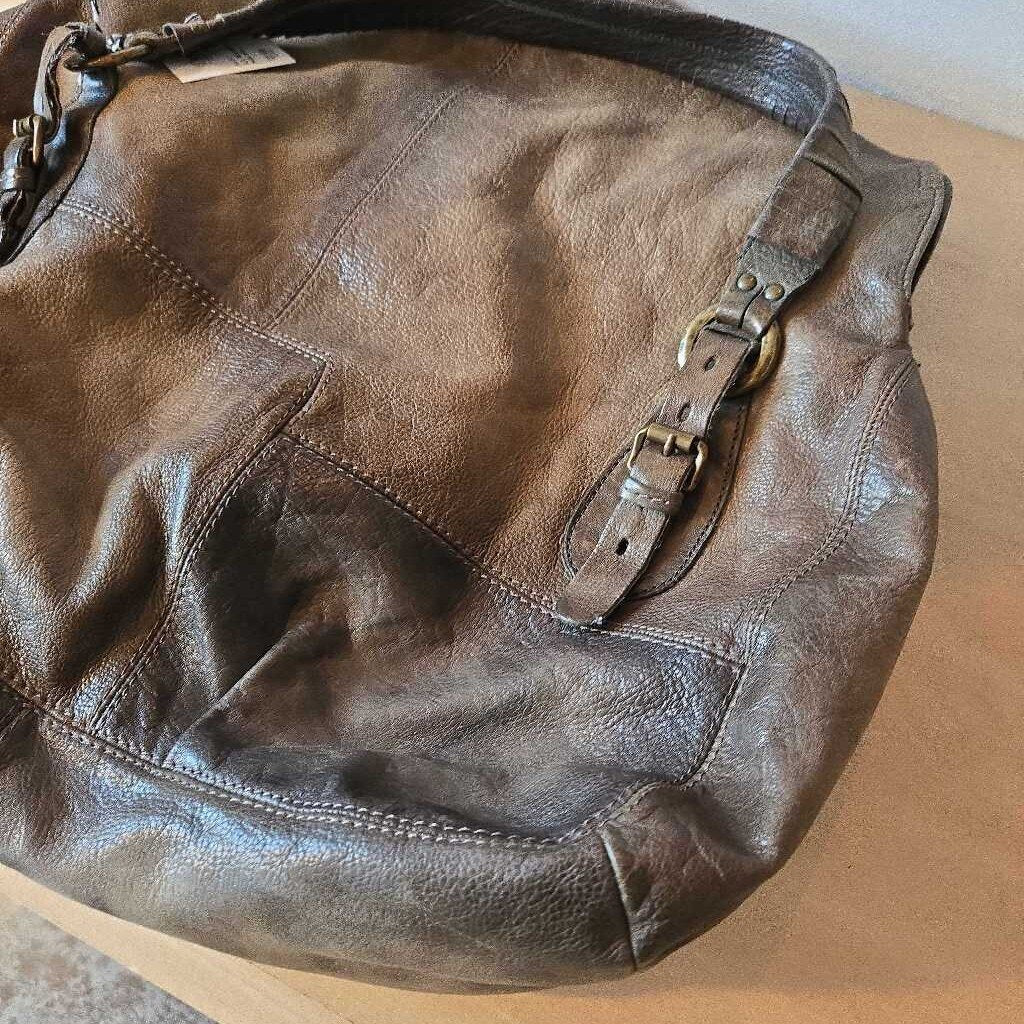 A.S. 98 patchwork hobo tote