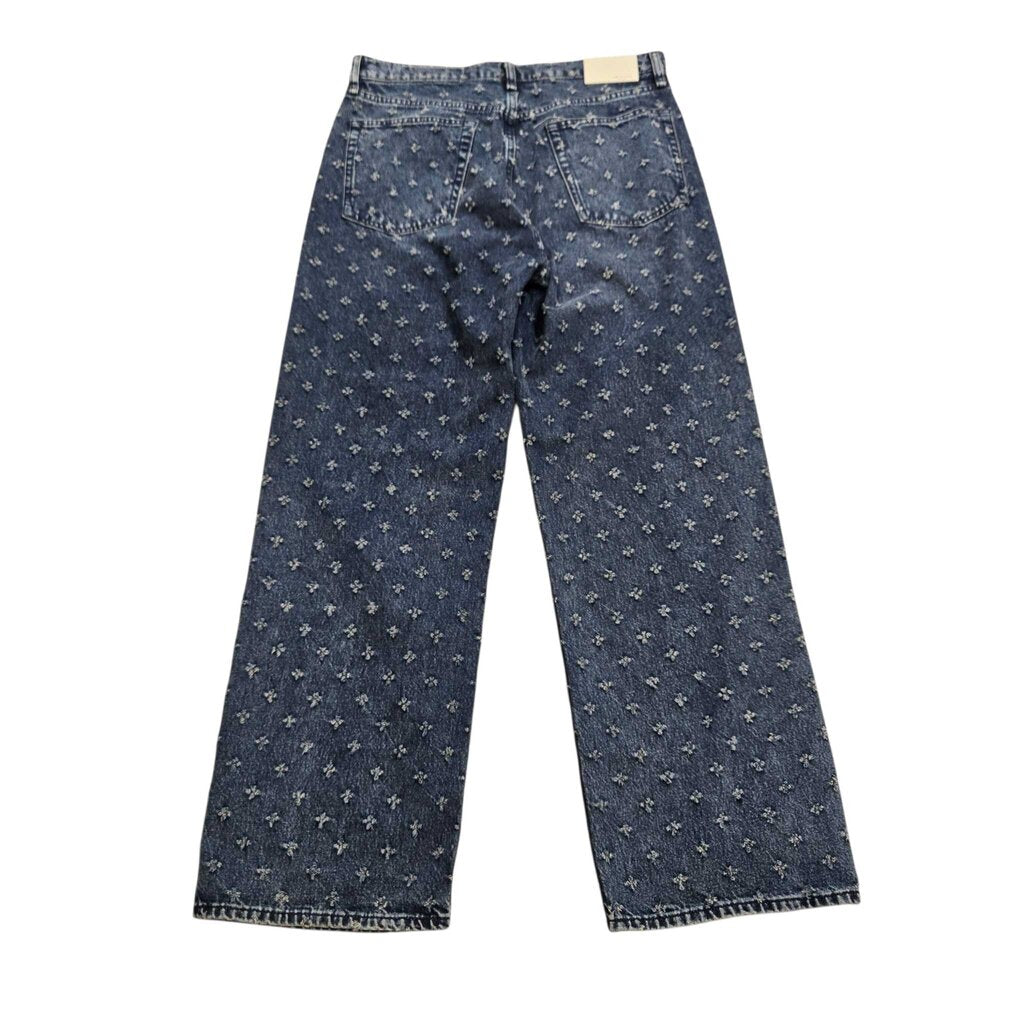 RAG&BONE retail 539.00 Shea Textured Ankle Jean SZ 10 W