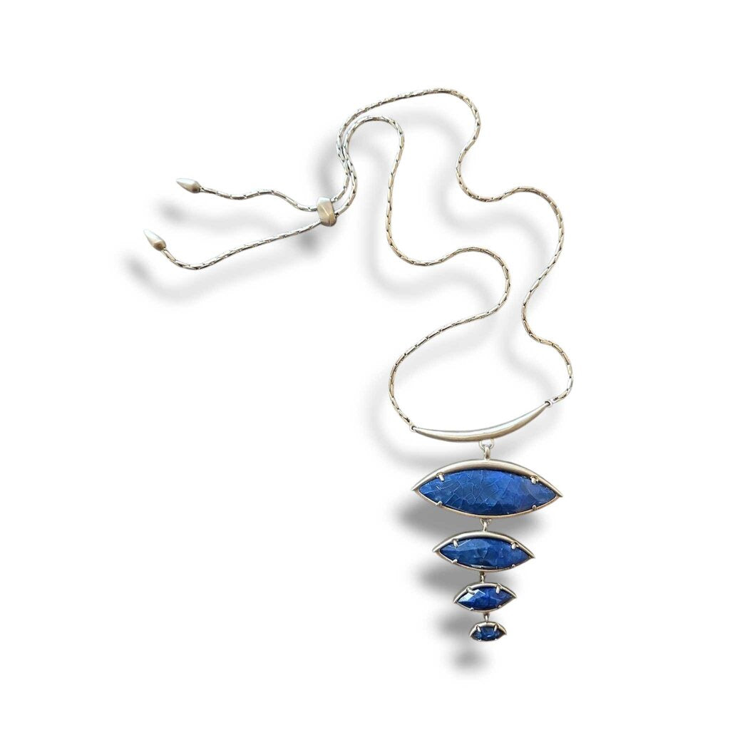 KENDRA SCOTT MORRIS BLE AGATE necklace