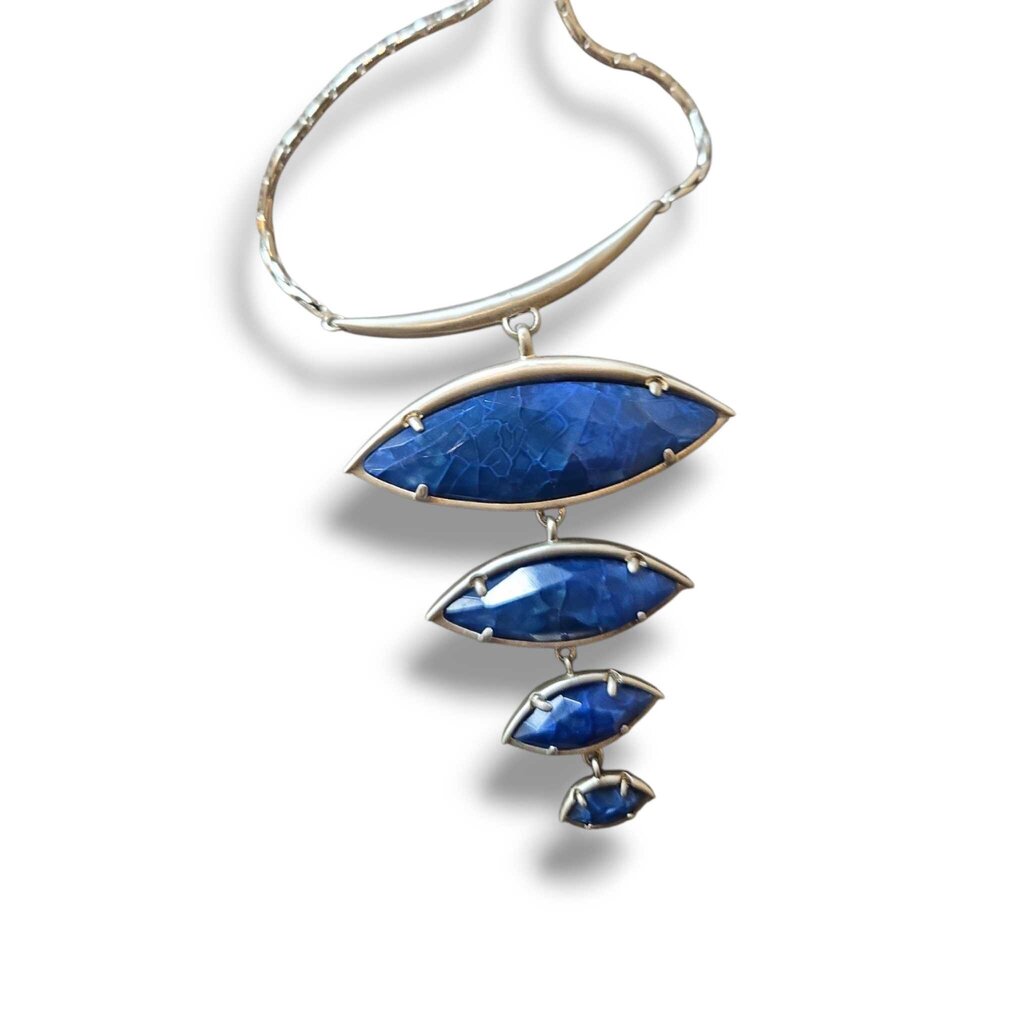 KENDRA SCOTT MORRIS BLE AGATE necklace