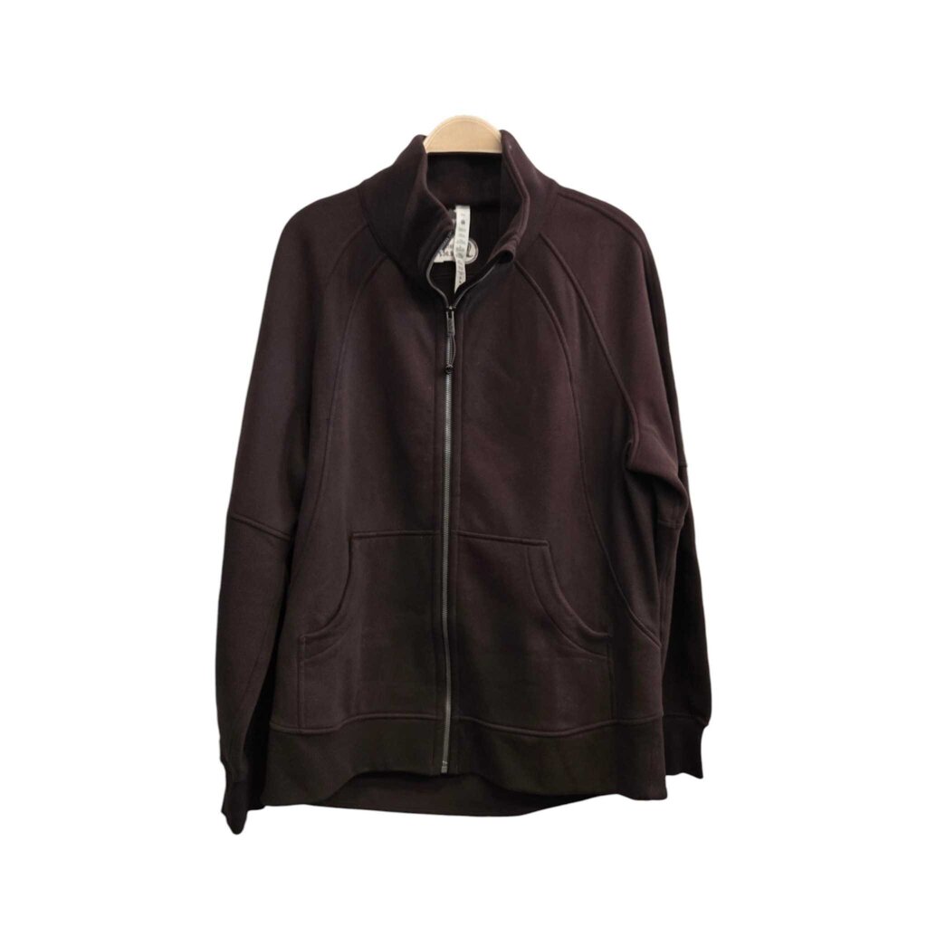 LULULEMON BROWN ZIP MED/LG B2