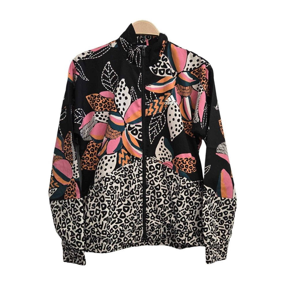 ADIDAS x FARM RIO windbreaker SZ XS W
