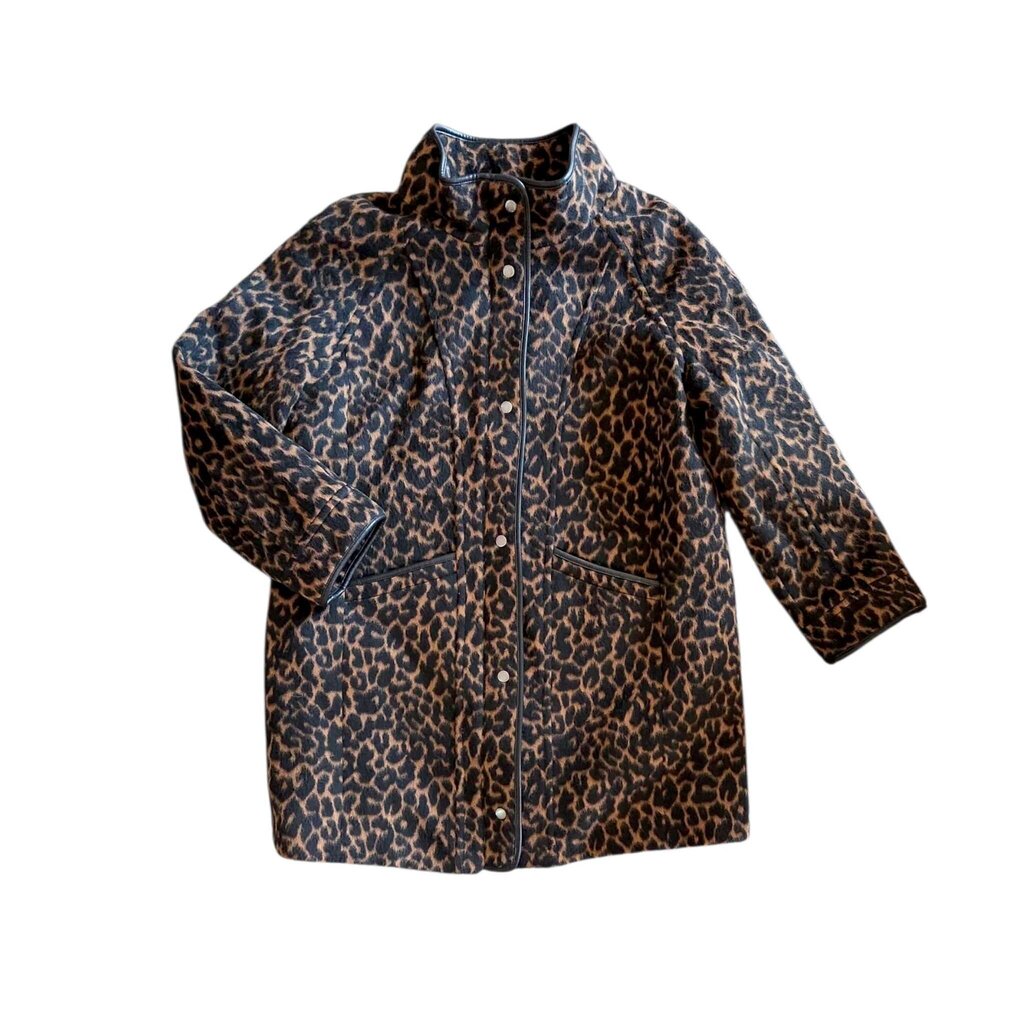 TALBOTS ANIMAL PRINT COAT new 280.00 W
