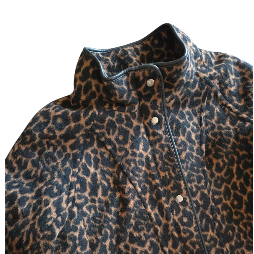 TALBOTS ANIMAL PRINT COAT new 280.00 W
