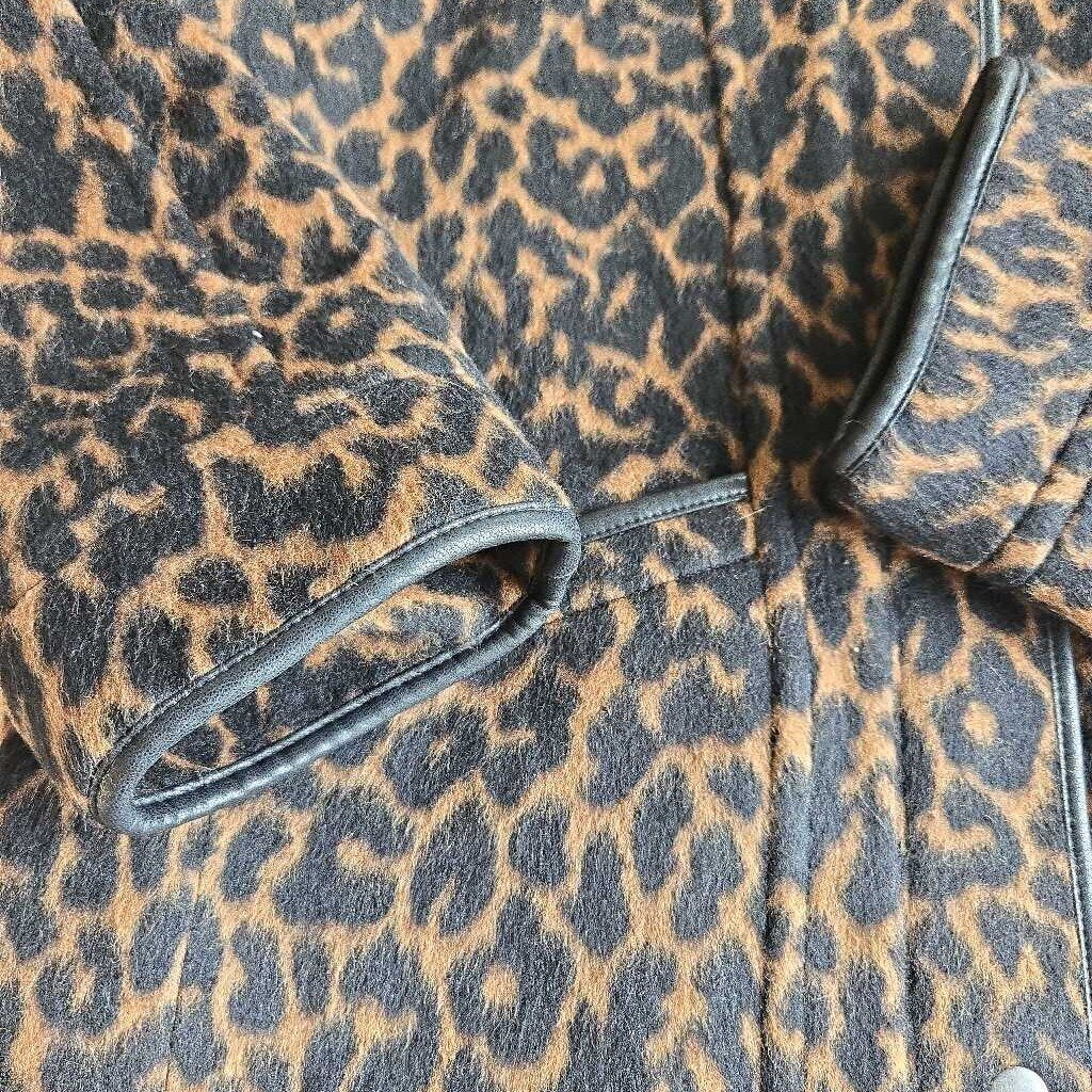 TALBOTS ANIMAL PRINT COAT new 280.00 W
