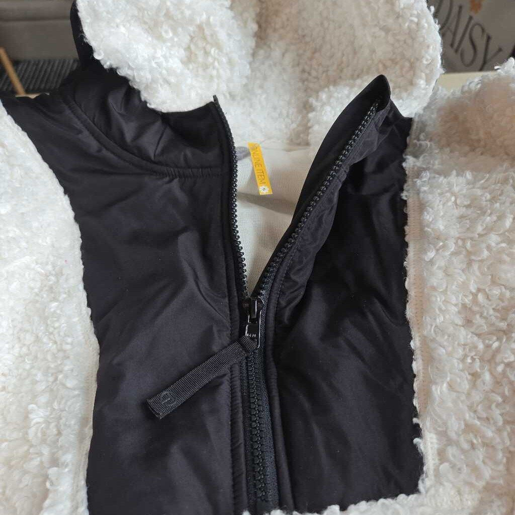 TALBOTS 3/4 ZIP SHERPA hoodie XL